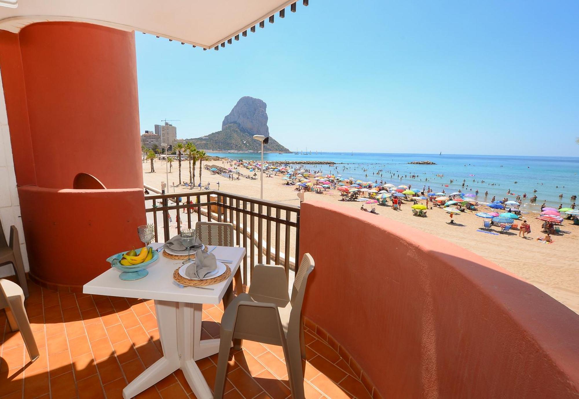 Edificio Oceanic Apartment Calp Exterior foto