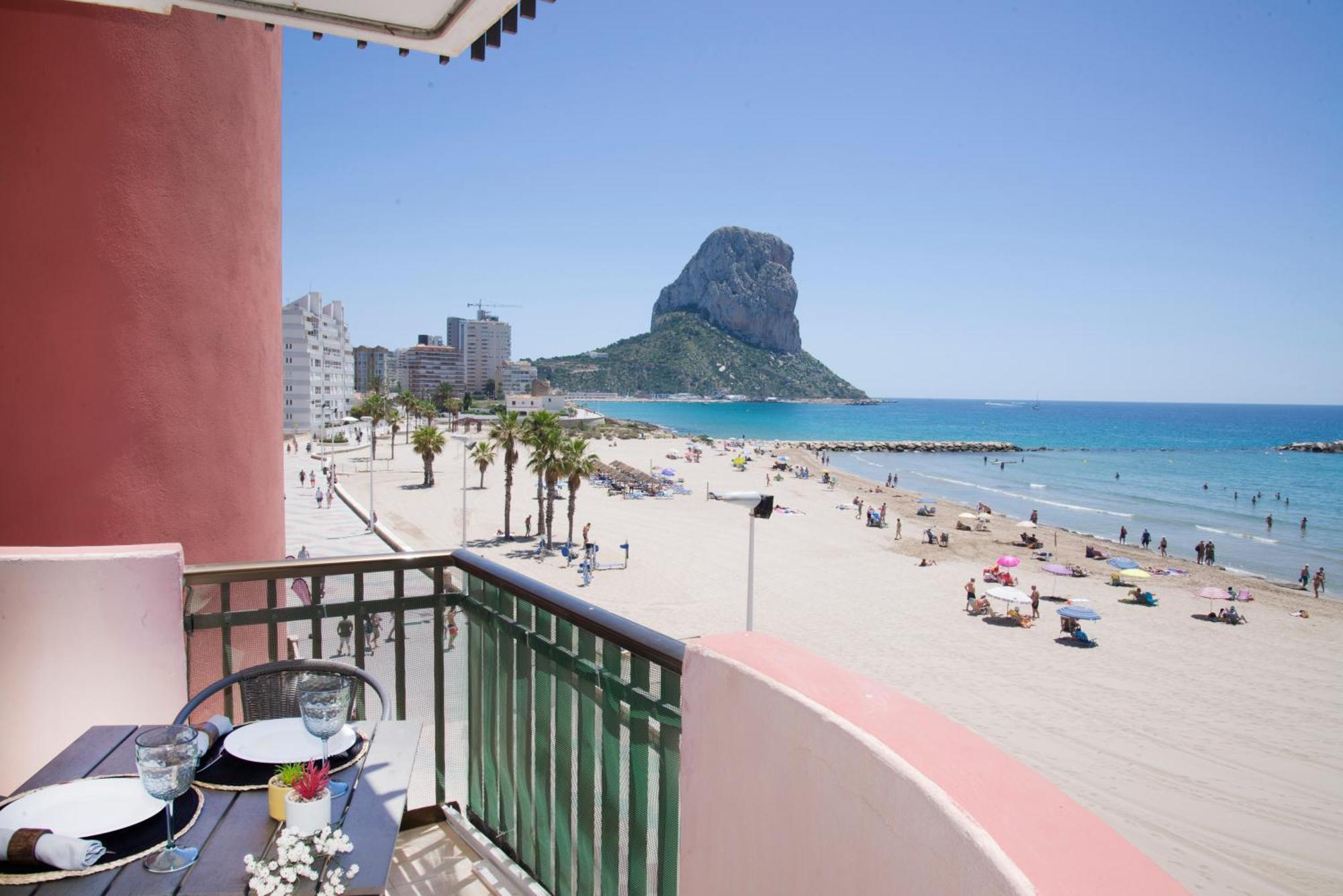 Edificio Oceanic Apartment Calp Exterior foto