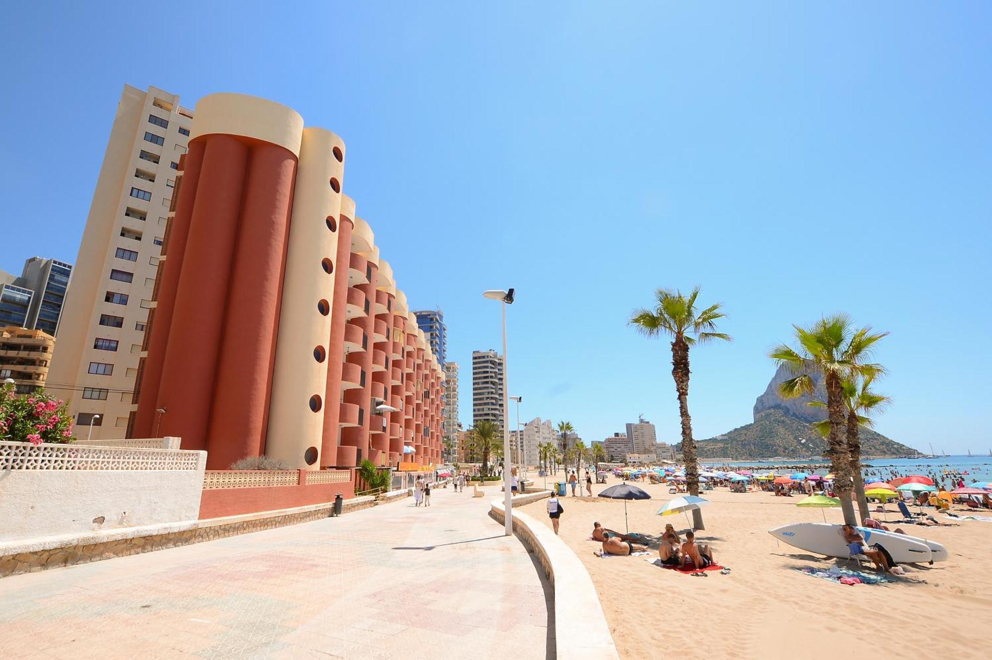 Edificio Oceanic Apartment Calp Exterior foto